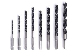 Набір свердел по дереву HEX 1/4", 8 шт TAGRED TA4184