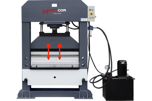 Пресс гидравлический METCOR HPP-1010