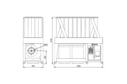 Внутрішньоцехова промислова аспірація Unalsan AMS 65 ET