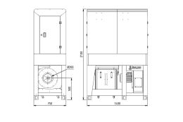 Внутрицеховая промышленная аспирация Unalsan AMS 35 KK