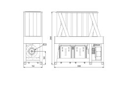 Внутрицеховая промышленная аспирация Unalsan AMS 40 EK