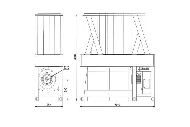 Внутрицеховая промышленная аспирация Unalsan...