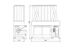 Внутрицеховая промышленная аспирация Unalsan AMS 40 ET 2