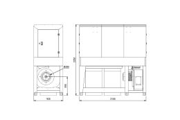 Внутрицеховая промышленная аспирация Unalsan AMS 50 KT