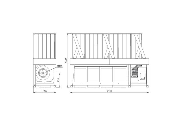 Внутрицеховая промышленная аспирация Unalsan...