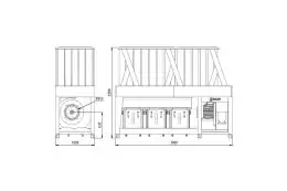 Внутрішньоцехова промислова аспірація Unalsan AMS 85 EK 2