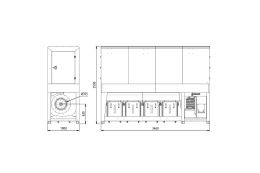 Внутрицеховая промышленная аспирация Unalsan AMS 100 KK