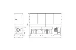 Внутрицеховая промышленная аспирация Unalsan AMS 100 KK 2