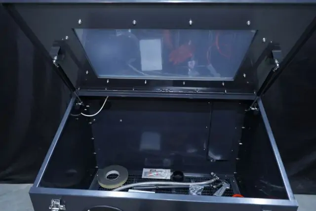 Пескоструйная камера MAST MSC220TD+DC15 (верхние дверцы) 10