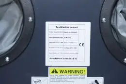 Пескоструйная камера MAST MSC220TD+DC15 (верхние дверцы) 9