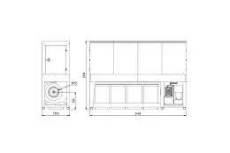 Внутрицеховая промышленная аспирация Unalsan AMS 100 KT 2