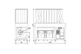 Внутрицеховая промышленная аспирация Unalsan AMS 65 EK 2