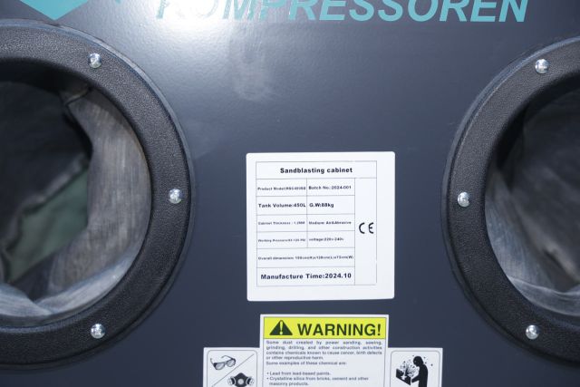 Піскоструйна камера MAST MSC450SD+DC15 (бокові...