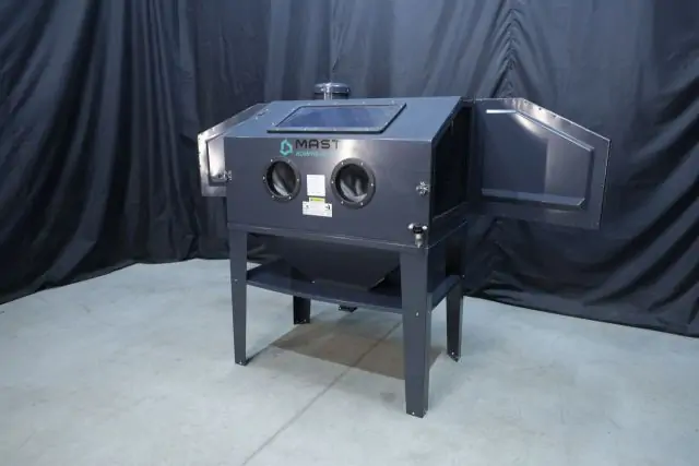 Піскоструйна камера MAST MSC450SD+DC15 (бокові дверцята) 12