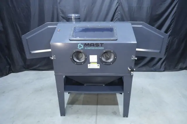 Піскоструйна камера MAST MSC450SD+DC15 (бокові дверцята) 13