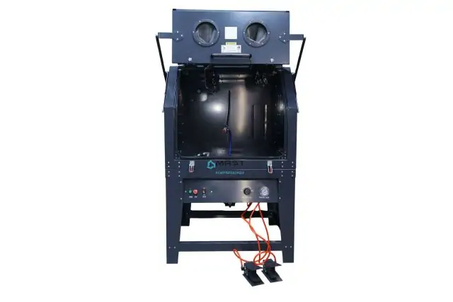 Піскоструйна камера MAST MSC1000FD+DC15 (передні дверцята) 1