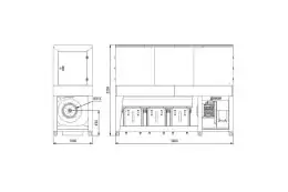 Внутрицеховая промышленная аспирация Unalsan AMS 85 KK 2