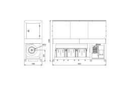 Внутрішньоцехова промислова аспірація Unalsan AMS 85 KK
