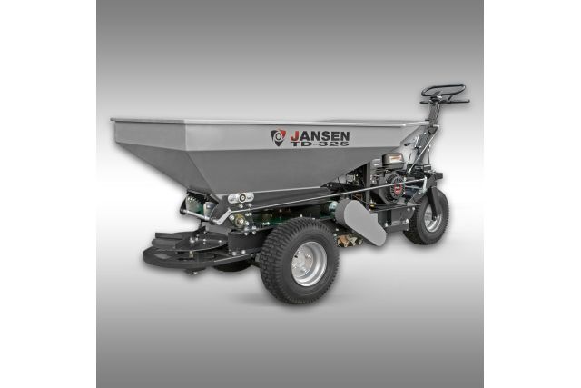 Самоходный разбрасыватель удобрений и песка...