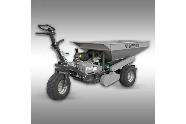 Самохідний розкидач добрив та піску Jansen TD-325 2