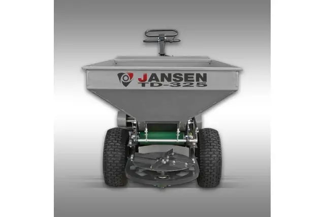 Самохідний розкидач добрив та піску Jansen TD-325 4