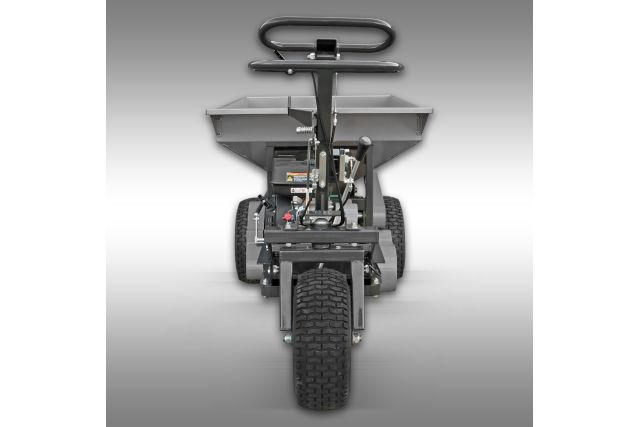 Самоходный разбрасыватель удобрений и песка...