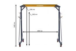Козловой кран CORMAK PK2
