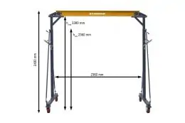 Козловой кран CORMAK PK2 4
