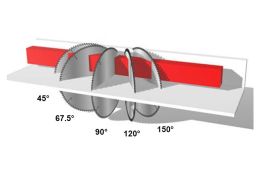 Дискова пила по металу METCOR QCS400