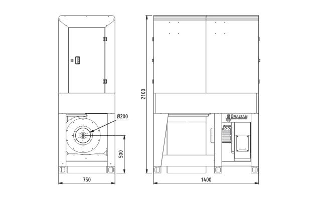 Внутрицеховая промышленная аспирация Unalsan...