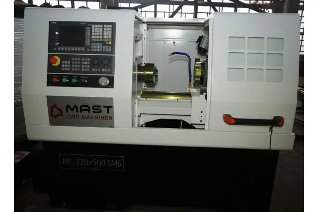 Токарный станок с ЧПУ MAST ML 320х500 SM6  2