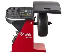Автоматичний балансувальний верстат REDATS W-250 (230 V, 10" - 22")