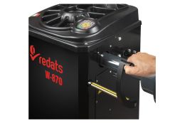 Автоматический балансировочный станок REDATS W-870 (230 V, 8-35", лаз., ALU7)