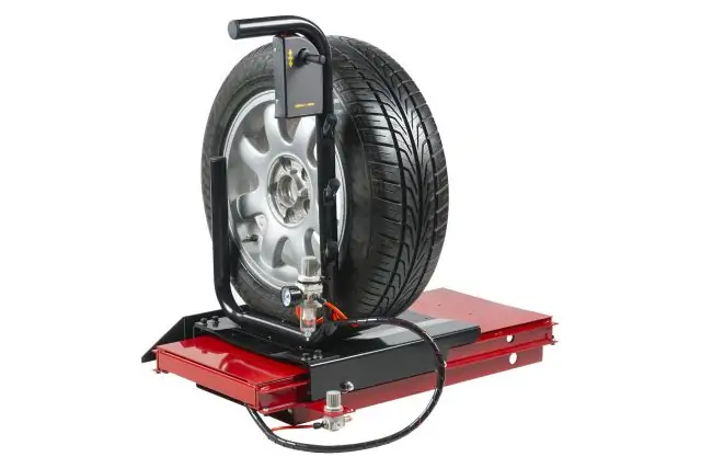 Пневматический подъемник колесный для балансировочных станков Premium REDATS 7