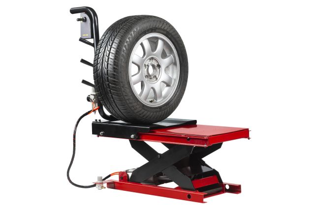 Пневматический колесный подъемник для...