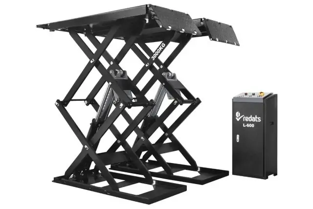 Портативный ножничный подъемник REDATS L-600 1
