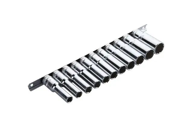 Длинные головки 1/2" 78 мм, комплект 11шт BOXO 1