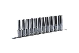 Длинные головки 1/2" 78 мм, комплект 11шт BOXO