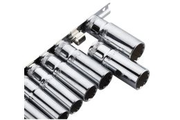 Длинные головки 1/2" 78 мм, комплект 11шт BOXO