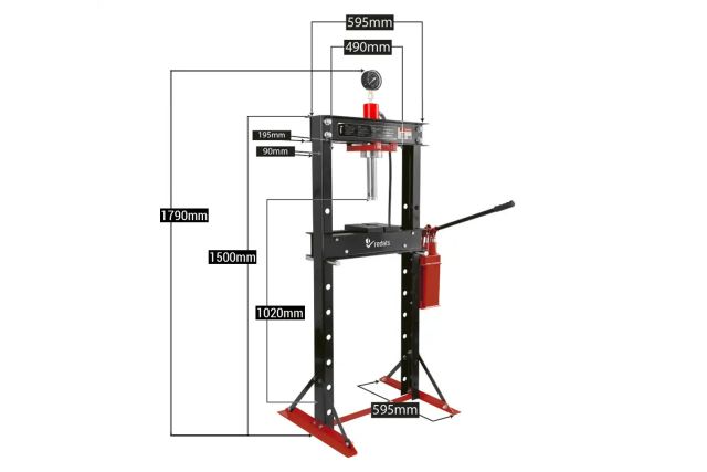 Гідравлічний прес з подвійним насосом 20 т...