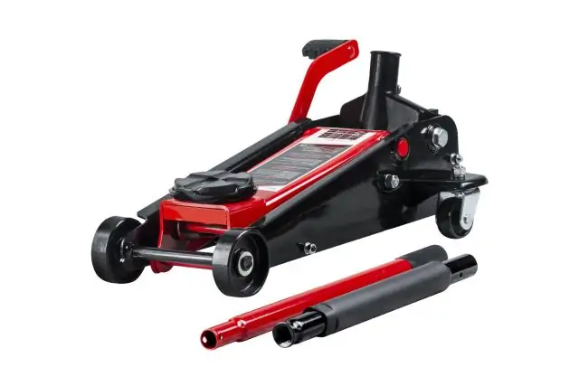 Подкатной гидравлический домкрат 3 т с быстрым подъемом (ножной насос) REDATS LS-350 1