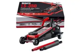 Подкатной гидравлический домкрат 3 т с быстрым подъемом (ножной насос) REDATS LS-350 10