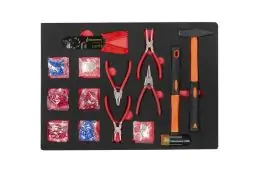 Візок для майстерні з інструментами 420 елементів REDATS 7