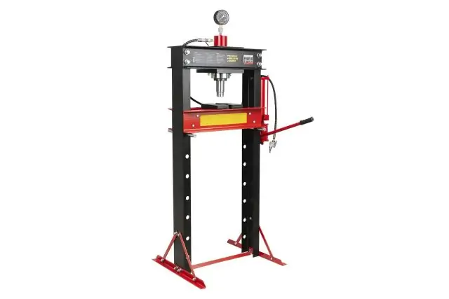 Гидравлически-пневматический пресс двойного действия 30 т REDATS H-380P 1