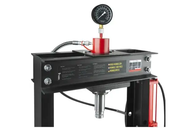 Гидравлически-пневматический пресс двойного действия 30 т REDATS H-380P 4