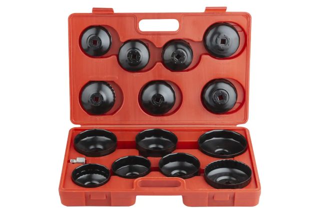 Набор ключей для снятия масляного фильтра 14 шт.