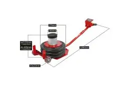 Пневматический домкрат REDATS 3T LS-230 2
