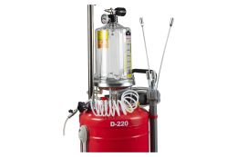 Пристрій для відкачування та зливу масла 80 л з чашею 16 л REDATS D-220