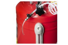 Пристрій для відкачування та зливу масла 80 л з чашею 16 л REDATS D-220