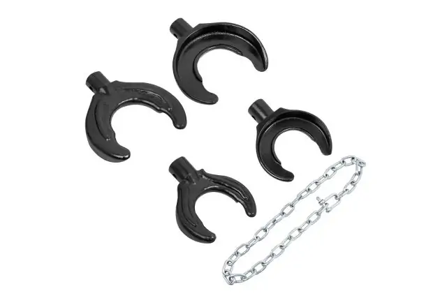 Гидравлически пневматический съемник пружин 1 т REDATS H-450 9